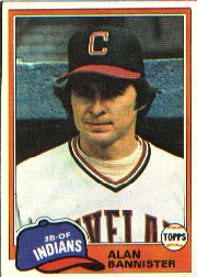 1981 Topps Baseball Cards      632     Alan Bannister